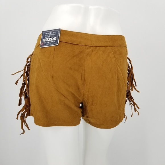 NWT Boom Boom Jean Faux Suede Shorts Size 9 - Picture 3 of 8